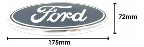 Emblema Para Ford Parrilla Y Cajuela De 17.5cm Sticker Foto 3