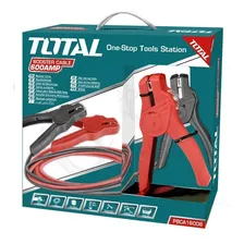 Cable Cargar Bateria De Auto 3mt Led Total Tools Pbca16008l