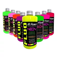 Tinta Fluorescente (neon) Automotiva - 2 Unid - 550ml Cada