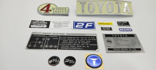 Toyota Land Cruiser Fj40 Emblemas Y Calcomanas  Foto 3