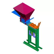 Projeto De Prensa Manual Com Silo Para Tijolo Ecológico