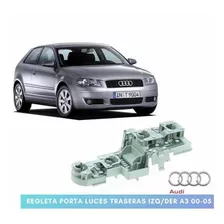 Regleta Porta Luces Traseras Der/izq A3 00-05 Audi Original