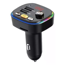 Transmisor Fm Receptor Bluetooth 5.0 Carga Rápido Mp3 Player