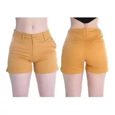 Bermudas Shorts Plus Size Bivik Feminino Tamanhos Especiais 