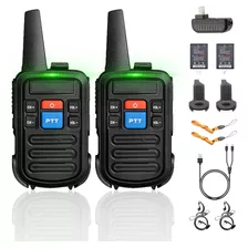 Radios Wokitokis Largo Alcance Recargable 2pcs Mini Portátil