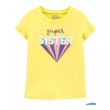 Camiseta Bebê Menina Infantil Carters - Oshkosh Produto Usa