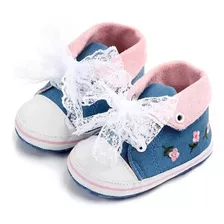 Hermosas Zapatillas Para Bebé Suela Blanda, Zapatos Bebé 