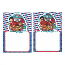 Kit Imprimible Cumpleaños Paw Patrol 