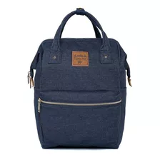 Mochila Bolsa Modelo All Over Spector Cores Resistente 17 L Cor Azul Desenho Do Tecido Lisa