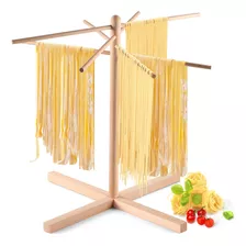 Isiler Escurridor De Pasta De Madera De Haya Natural Con 8 .