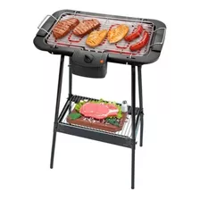 Parrilla Eléctrica Abrasol 2563 2000w 30x49cm C/patas Negro