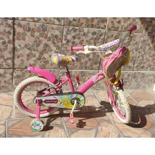 Bicicleta De Barbie Rodado 16
