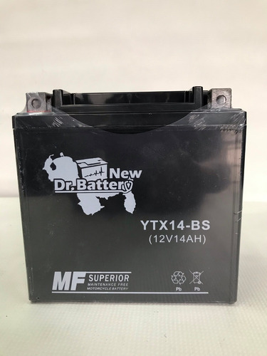 Batería Dr Battery Ytx14-bs Bmw 650 V-strom 1000 Burgman 650
