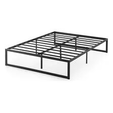 Base De Cama Abel Zinus 1.5 Plazas 105x190x36cm Color Negro