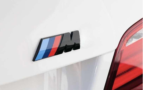 Emblema M Bmw 3 Cm Negro Brillante (glossy Black) Foto 2