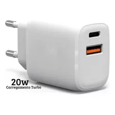 Fonte Carregador Turbo 20w Compativel Com iPhone 11 12 13 14