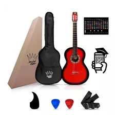 Kit Guitarra Acústica + Accesorios De Regalos 