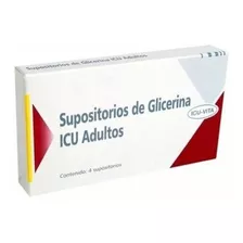 Supositorios De Glicerina Adultos X 4 - Icu Vita®