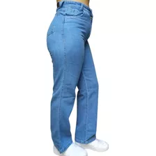 Kit 02 Calças Jeans Feminina Wide Leg Pantalona 