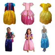 Fantasia Vestido Princesas ( Vários Temas)