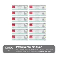 Pack 12 Pastas Dentales Sin Fluor Splat Sensitive 100ml