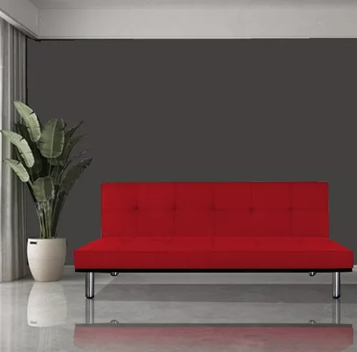 Tercera imagen para búsqueda de futon rojo