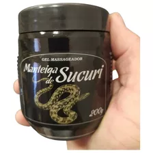 6 Unid. Gel Massageador Manteiga De Sucuri 200g Extra Forte