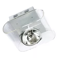 Luminaria Aplique Techo 1 Ar111 Orientable En Metacrilato