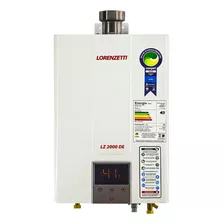 Aquecedor Gas Lorenzetti Digital 20.0 Lt Glp 2 Duchas