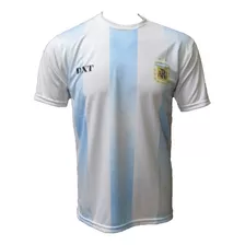 Camisetas Futbol Argentina Lisa Dxt Adulto Deportiva Envios