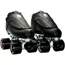 Epic Skates Evolution - Patines De Velocidad Negros