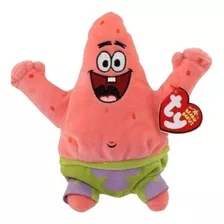 Pelucia Ty Beanie Babies Patrick Estrela Bob Esponja 3718