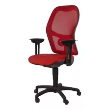 Silla De Escritorio Mondo Ergonómico Alma Ergonómica Roja 