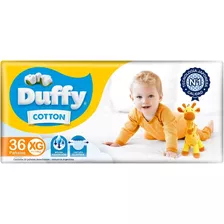 Pañales Para Bebes Duffy Cotton Hiperpack Xg X 36 Un.