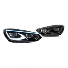 Jgo Faros Vw Golf 7/ Mk7 2014 2015 2016 2017 C/lupa Led