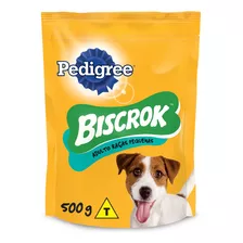 Petisco Para Cães Adultos Raças Pequenas Leite Pedigree Biscrok Pouch 500g