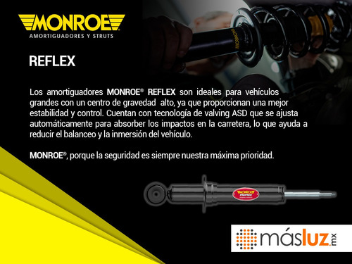 Kit 4 Amortiguadores Gas Reflex H3 Hummer 06/10 Monroe Foto 5