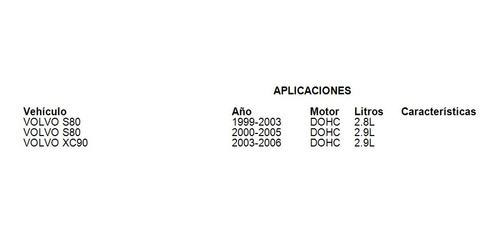 Junta Multiple Escape Volvo S80 2004 2.9l Ajusa Foto 2