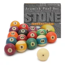 Aramith Stone - Juego De Bolas De Billar (2 1/4 Pulgadas, Gr