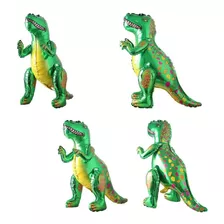 Globo Dinosaurio Rex 3d Dino 4d Jurassic Grande 80 Cm 