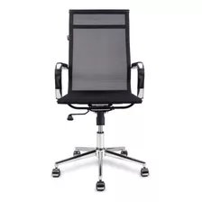 Cadeira Presidente Giratória Esteirinha Charles Eames Mesh