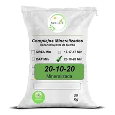 20 10 20 Mineralizado Abono Para Plantas De 15 Kilos