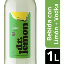 Dr Lemon Con Vodka Botella 1l De Limón 