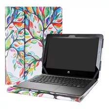 Funda P/ Laptop Alapmk, Diseño Árbol, Colorido, Para Hp