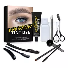 Professional Semi-permanent Eyebrow Light Brown Dye Kit