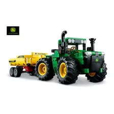 Bloco De Montar Lego Trator John Deere 9620r 4wd 390 Peças