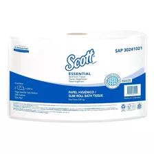 Papel Higienico Rollo Scott Essential,1h-250mtsx2uds