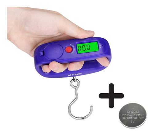 Balanza De Equipaje Digital Portatil 50kg Valija Viajes