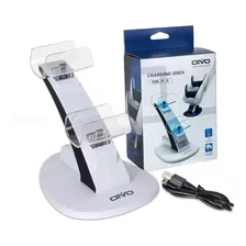 Suporte Base Dock Carregador Para Controle Playstation 5 Led