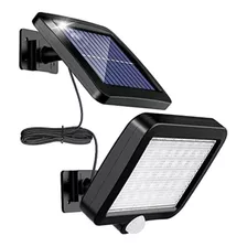 Lampara Solar De 56 Led Potente Con Sensor Movimiento